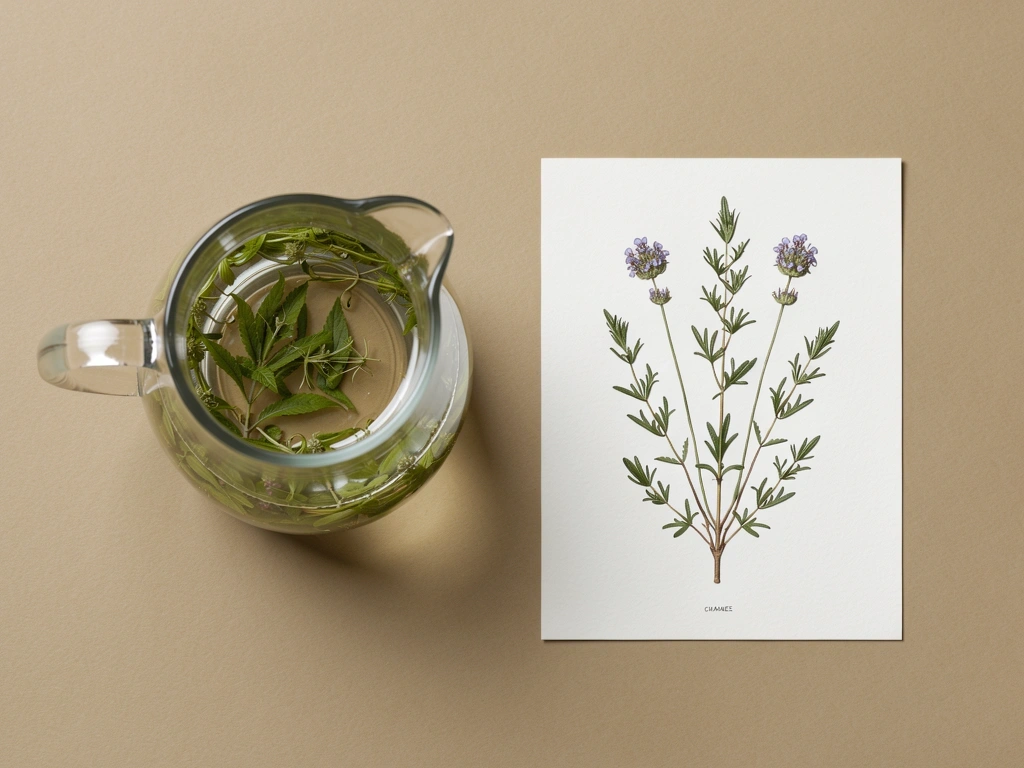 Botanisches Specimen Darstellung